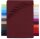 Premium Boxspringbett Spannbettlaken 180x200 bis 200x220 cm, Bordeaux rot