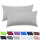 Jersey Kissenbezüge 2er-Pack 40x80 cm Silber grau