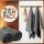 NatureMark 2er Pack Saunatücher | Premium Qualität | 100% Baumwolle | 80x200cm | Anthrazit grau