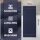 NatureMark 2er Pack Duschtücher | Premium Qualität | 100% Baumwolle | 70x140cm | Navy blau