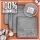 NatureMark 10er Pack Waschlappen Seiftücher | Premium Qualität | 100% Baumwolle | 30x30cm | Silber grau