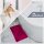 NatureMark 2er Pack Badvorleger | Premium Qualität | 100% Baumwolle | 50 x 80 cm | Duschvorleger Duschmatte Doppelpack | Pink
