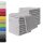 NatureMark 20er Spar-Pack Frottier Gästetücher | 30 x 50 cm | 100% Baumwolle | Silber grau