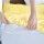 Jersey Spannbettlaken 100% Baumwolle, ÖKOTEX Standard 100, 180-200x200 cm, Gelb